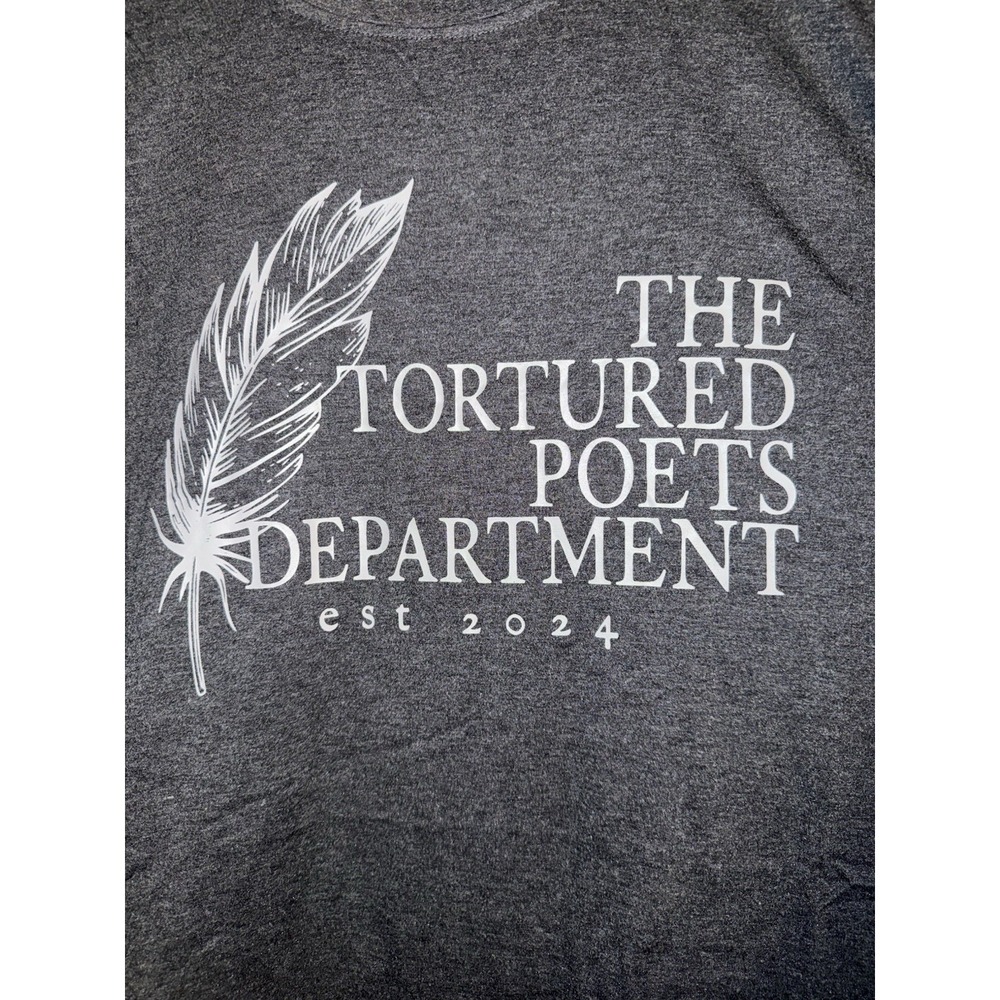Taylor‎ Swift The Tortured Poets Department Est. 2024 Feather Women's Shirt 3XL